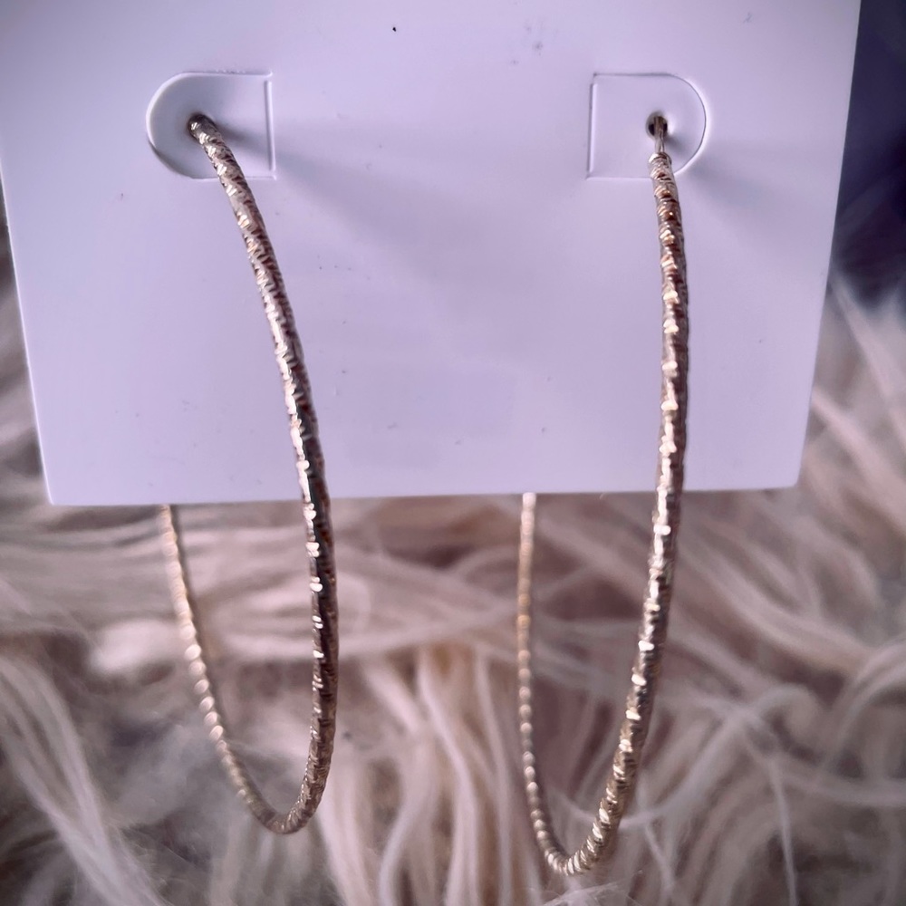 Hoop earrings